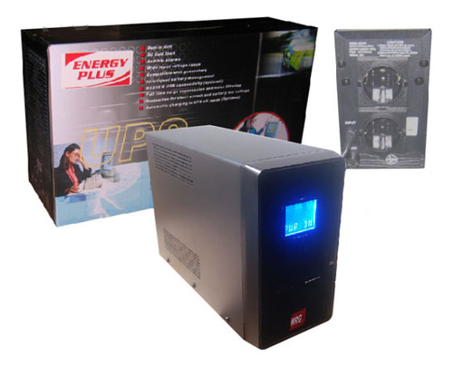 Ups Nrg+ 1500va 900w C/ Pantalla Lcd - Tecsys