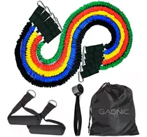 Comprar Set Kit De 5 Bandas Para Gym 9 Piezas Latex Ejercicio