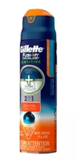 Gel De Afeitar Gillette Fusion Proglide Piel Sensible 170gr