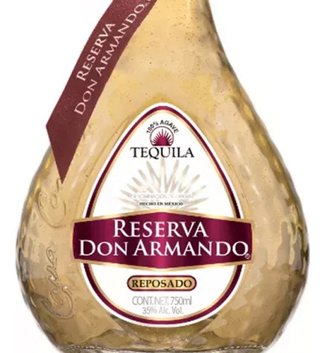 Pack De 12 Tequila Don Armando Reserva Reposado 750 Ml