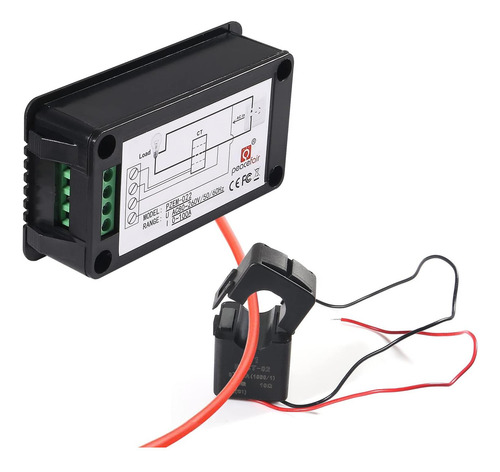 Medidor Digital De Ca/ac 100a Voltímetro Lcd