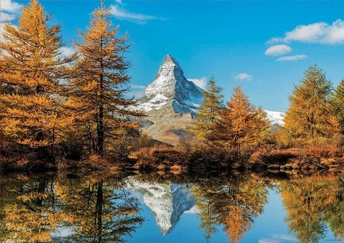 Educa - Matterhorn Mountain In Autumn - Rompecabezas De 1000