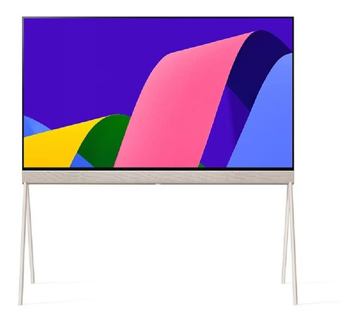 TV LG Posé 55lx1, processador 4k (ai) - Uhd, bege