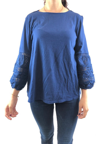 Blusa J-jill - Azul