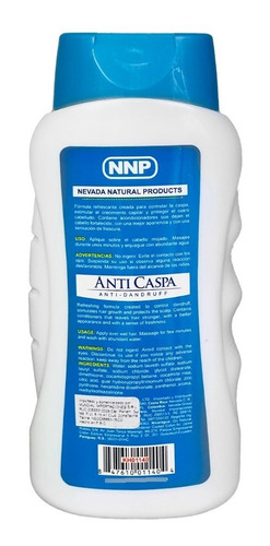 Imagen 4 de 4 de Shampoo Anti-caspa 400 Ml