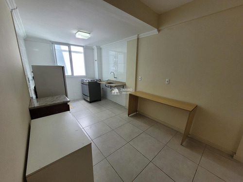 Imagem 1 de 15 de Apartamento 01 Dormitório Para Alugar No Centro De Santa Maria Com Elevador E Garagem No Ed Barcelona - 996519