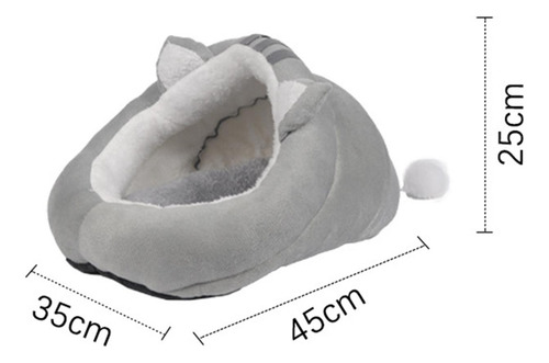 Lindo Nido Para Gatos Semicerrado, Cama Para Mascotas De S