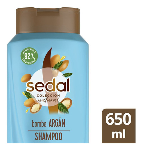Sedal Shampoo Bomba Argan 650ml