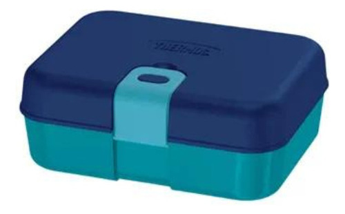 Thermos Lancheira Bento Box Azul Infantil