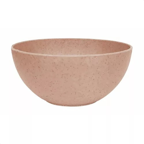 Ensaladera Bowl Plástico Grande 23cm Carol Areia