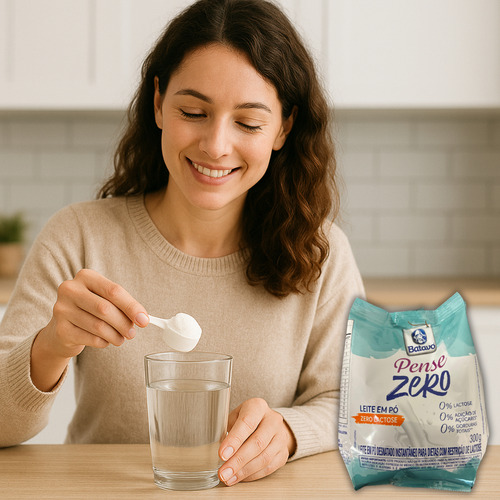 Kit 3 Un Leite Em Pó Pense Zero Batavo 300g Zero Lactose