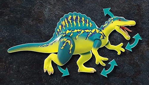 Figuras Para Armar Playmobil Spinosaurus Doble Poder Defensa