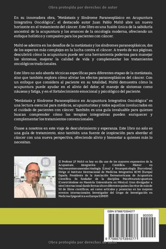 Metastasis Y Sindrome Paraneoplasico: Acupuntura Integrativa