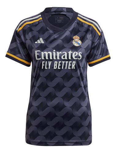 Jersey adidas Futbol Real Madrid Visita Fan 23/24 Mujer Mult