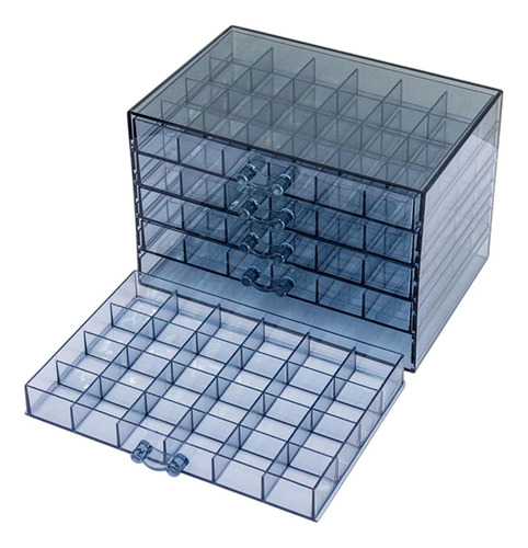 Storage Box Jewelry Organizer Gabinete De Exhibición Azul