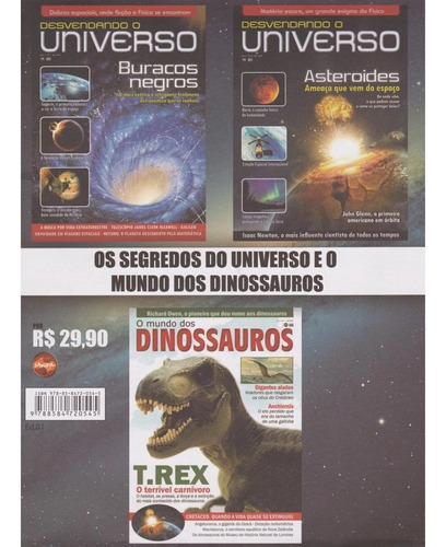 Box Os Segredos Do Universo E O Mundo Dos Dinossauros, De A Nova Sampa. Editora Sampa, Capa Mole Em Português, 2016