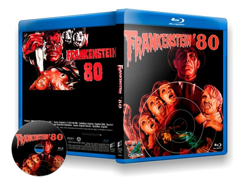 Frankenstein 80 (1972) - Blu Ray Ingles Subt Español 