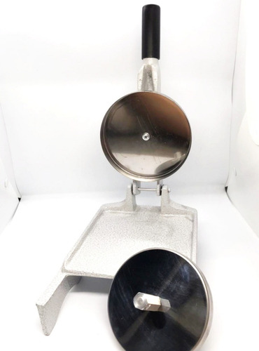 Imagem 3 de 3 de Modelador De Hamburguer Industrial De Aço Pintado 2 Discos