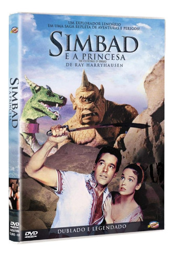 Dvd Simbad E A Princesa - Classicline - Bonellihq 