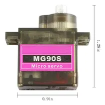 Comprar Mg90s Servo Motor Micro Metal Robótica Rc  Arduino Sg90 9g