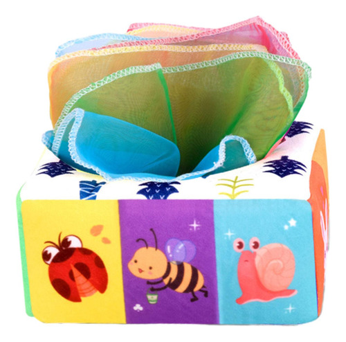 Caja De Pañuelos Para Niños, Juguetes 10 Bufandas