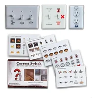 Comprar Interruptor Correcto Etiquetas Para Interruptores De Luz