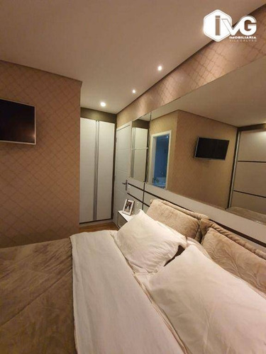 Imagem 20 de 24 de Cobertura Com 3 Dormitórios À Venda, 151 M² Por R$ 1.550000- Jardim Flor Da Montanha - Guarulhos/sp (porteira Fechada) - Co0023