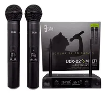 Comprar Microfone Su002F Fio Profissional Digital Uhf Dylan Udx-02 Duplo