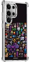 Comprar Funda Antigolpes Para Samsung Minecraft Collage