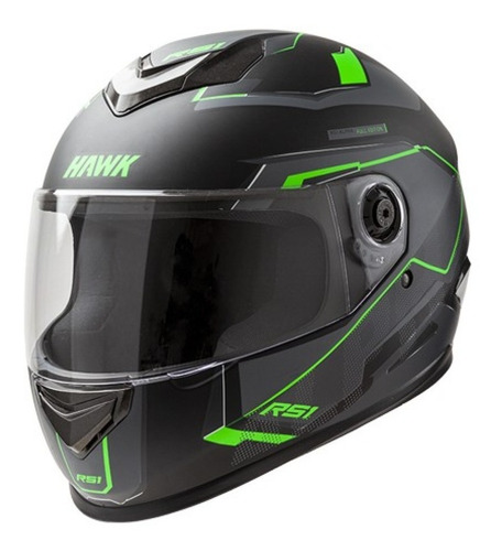 Casco Moto Integral Hawk Rs1 Alpha Graficas Gaona Motos