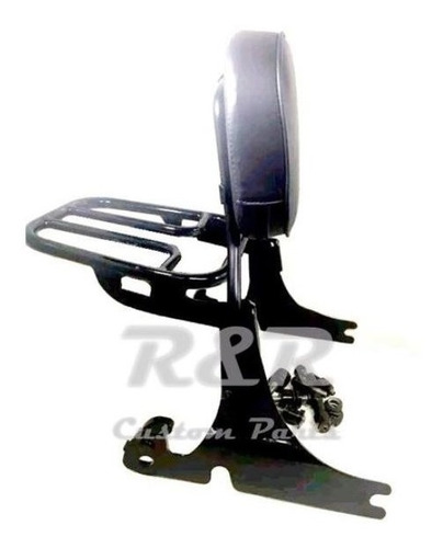 Sissy Bar Encosto Garupa Harley Fat Bob Destacável