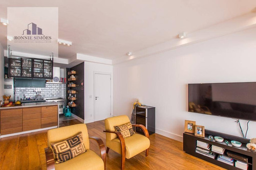 Imagem 4 de 30 de Apartamento À Venda Em Pinheiros, Condomínio Thera Faria Lima, 2 Suítes, 2 Salas, 1 Banheiro, 2 Vagas De Garagem, 85 M², São Paulo. - Ap1161