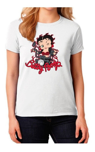 Polera Mujer Algodon Betty Boop4