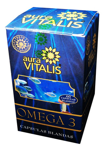 Omega 3 Natural No Sintetico 60 Caps 1000 Mg Caps Blanda