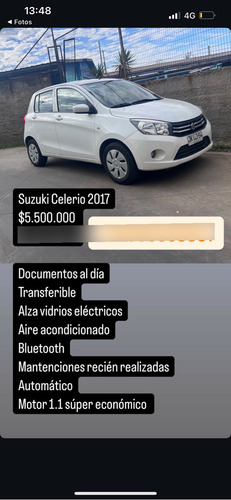 Suzuki Celerio 1.0 automatico