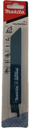 Lâmina Serra Sabre Bimet 152mm Mac2 - Makita