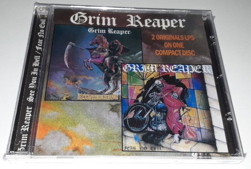 Grim Reaper - See You In Hell / Fear No Evil (cd Lacrado)
