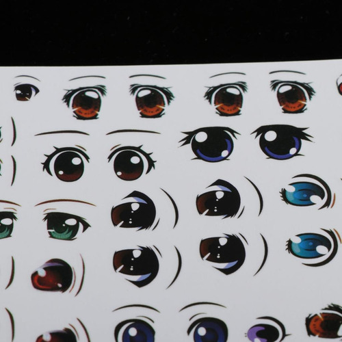 . Adesivos De Olhos De Brinquedo De Desenho Animado 15x13cm