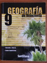 Comprar Geografía De Vzla 9 \u002F Gerardo Siso - P Cunill \u002Fsantillana