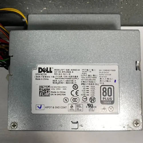 comprar Fonte Real Dell Modelo: N255ed-00 24pin 255w Com Sata Atx
