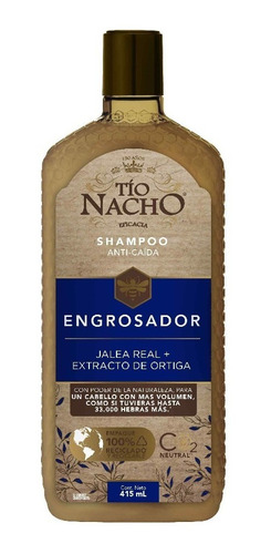 Pack Tío Nacho Engrosador Shampoo + Acondicionador Cu 415ml