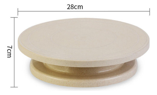 . Plato Giratorio Para Decorar Pasteles Plato 11 Pulgadas .