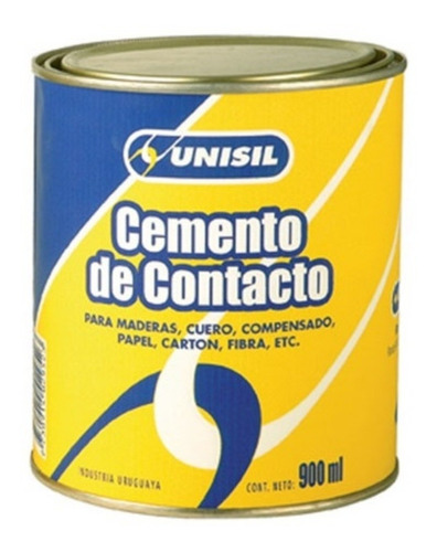 Cemento De Contacto 900 Ml Unisil Fabricación Uruguaya