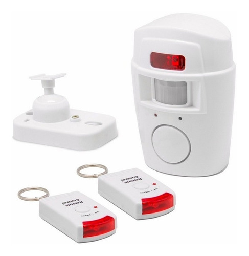 Alarma Sonora Con Sensor De Movimiento Control Remoto 105 Db