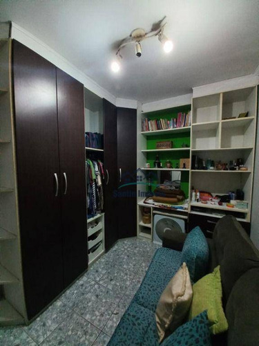 Imagem 19 de 30 de Casa Com 2 Quartos,, Cozinha, Quintal, Churrasqueira , 02 Vagas Cobertas À Venda, 120 M² Por R$ - Jardim Utinga - Santo André/sp - Ca0194