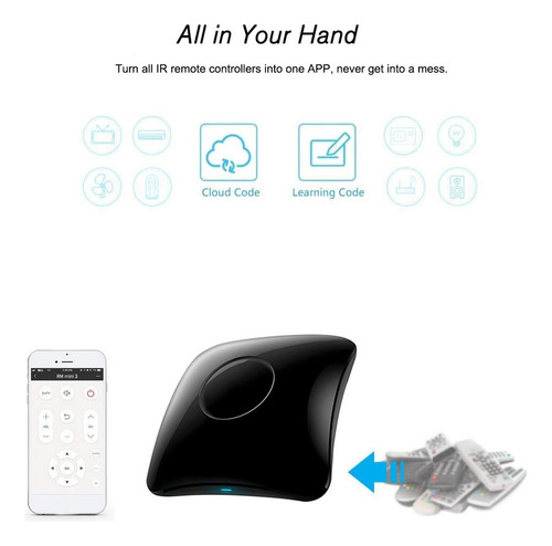 Automatización Doméstica Inteligente Broadlink Rm4 Pro Wifi