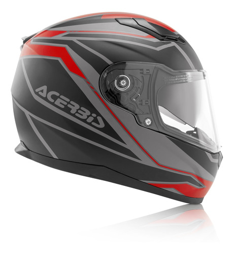 Imagen 3 de 5 de Casco Full Face X-strett Fs-8 Rojo/negro Xs