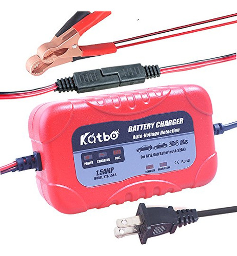 Katbo Cargador Vehiculo 6 5 12 Automatico Inteligente Para