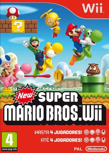 Jogo Midia Fisica New Super Mario Bros Para Nintendo Wii