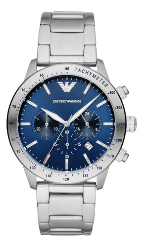 Reloj Emporio Armani Cronógrafo Hombre De Acero Inoxidable (